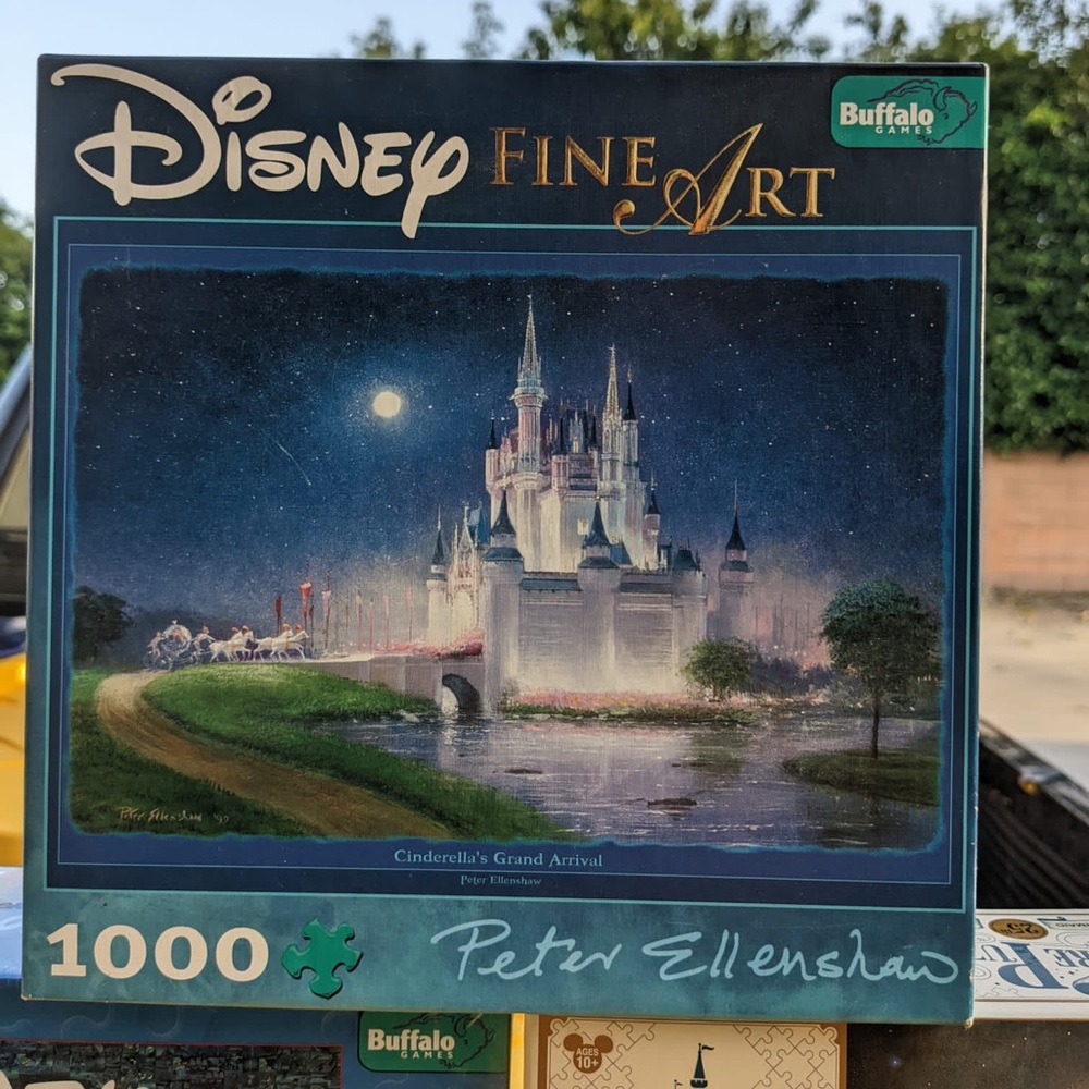 Disney Fine Art Cinderella Castle Puzzle